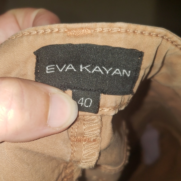 Eva Kayan 40 mesh back pockets unique breathable jeans french mystic - Picture 7 of 10